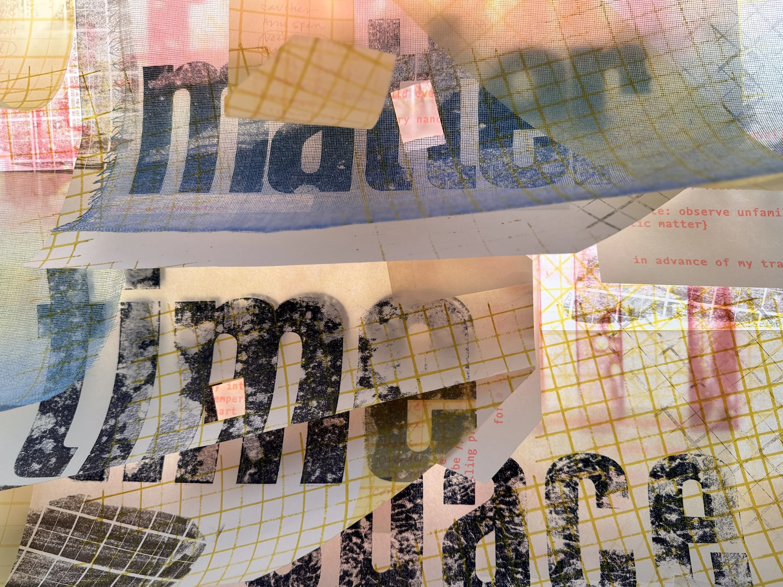 Time/Space/Matter by Rachel Simmons — RACHEL SIMMONS